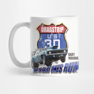 US 30 Dragstrip Camaro Mug